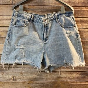 Old Navy Cut-off Denim Shorts sz 14